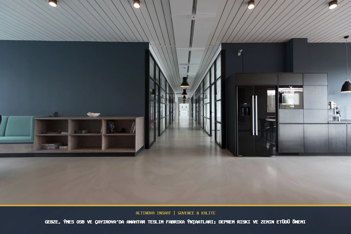 Gebze, İMES OSB ve Çayırova'da Anahtar Teslim Fabrika İnşaatları: Deprem Riski ve Zemin Etüdü Önemi