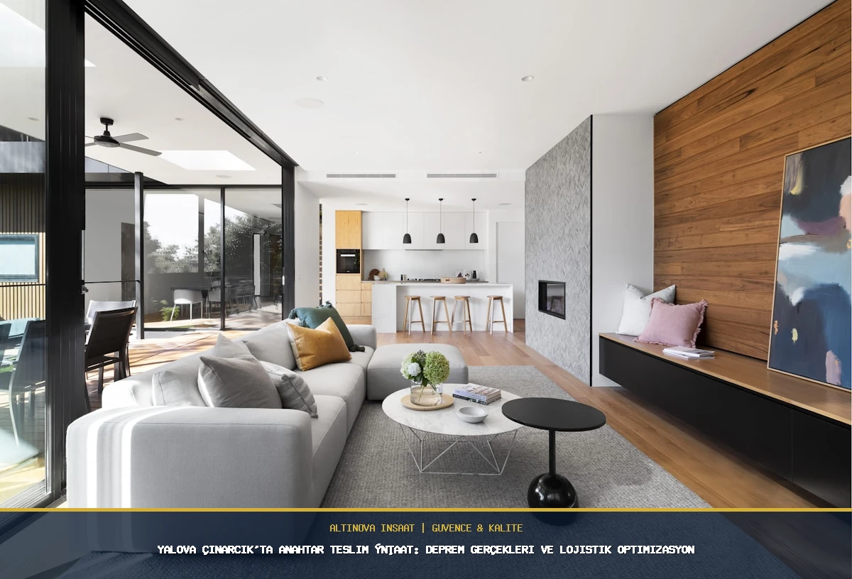Yalova Çınarcık'ta Anahtar Teslim İnşaat: Deprem Gerçekleri ve Lojistik Optimizasyon