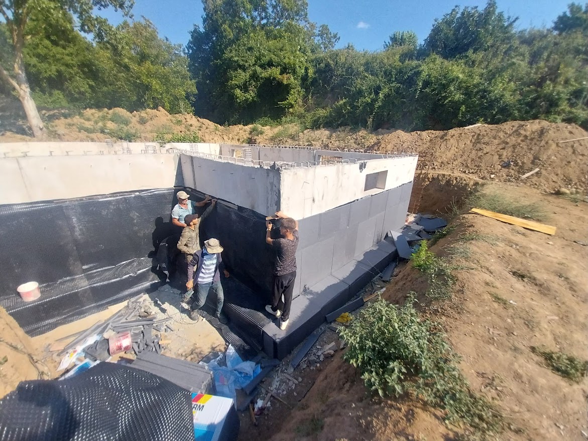 Drenaj Levhası ve Temel Detayı