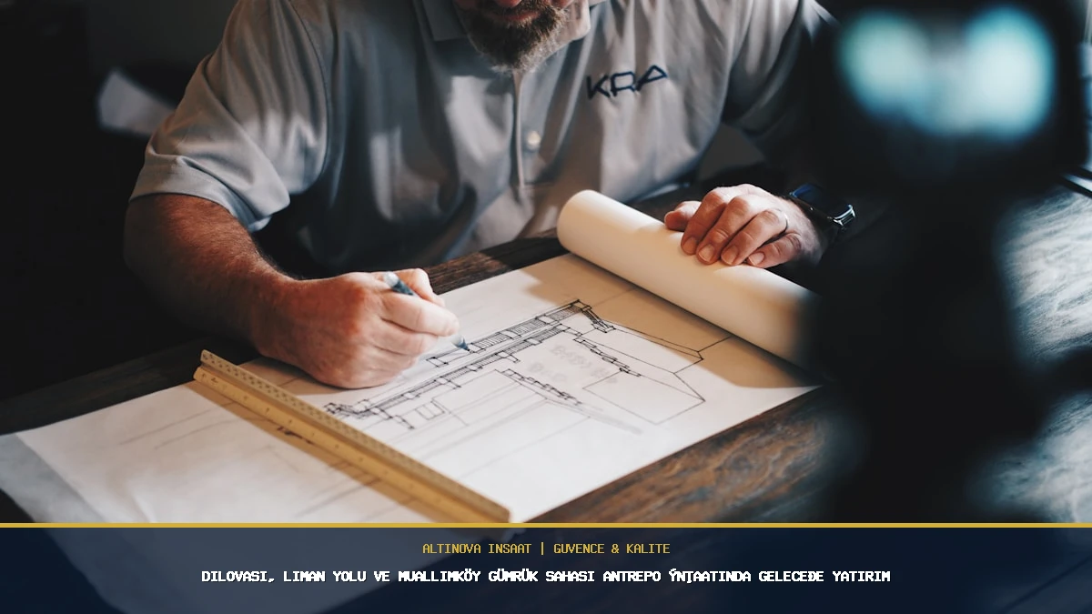 Dilovası, Liman Yolu ve Muallimköy Gümrük Sahası Antrepo İnşaatında Geleceğe Yatırım