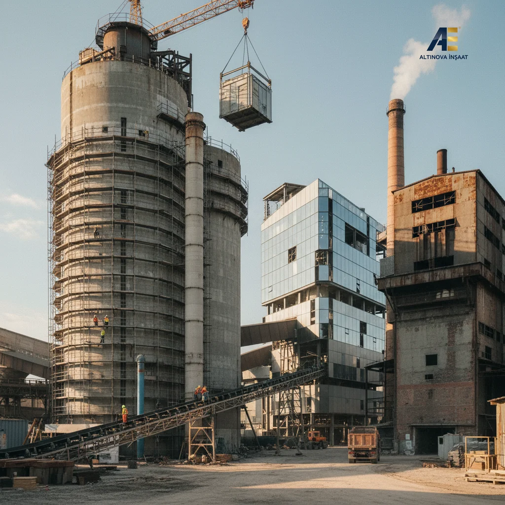 Patron, Akan Çatıyla Üretimi Riske Atma: Sanayi Tesisini Durdurmadan Yenilemenin Yolları