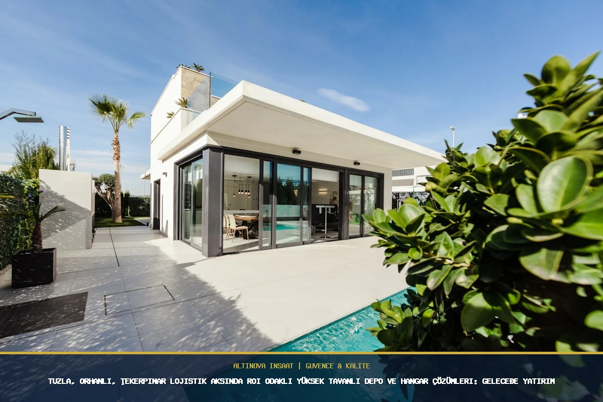 Tuzla, Orhanlı, Şekerpınar Lojistik Aksında ROI Odaklı Yüksek Tavanlı Depo ve Hangar Çözümleri: Geleceğe Yatırım