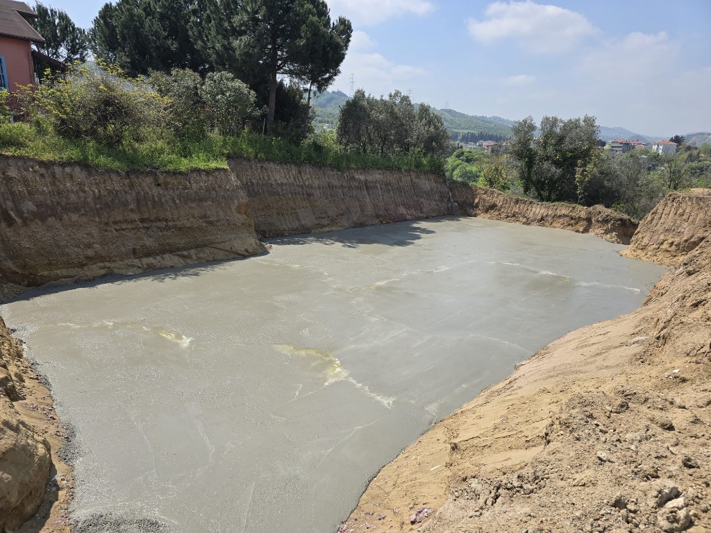 Grobeton Tamamlandı