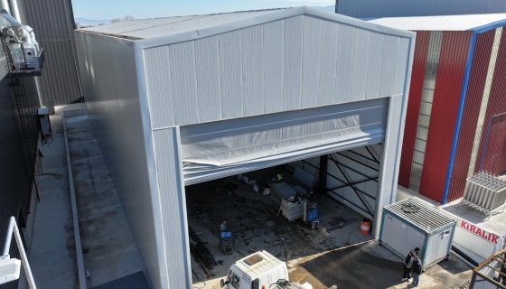 1000 m2 TEKNE ÇEKEK VE DEPO İNŞAATIMIZ TAMAMLANMIŞTIR.