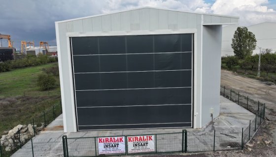 1035 M² Çelik Yapı Depo / Hangar