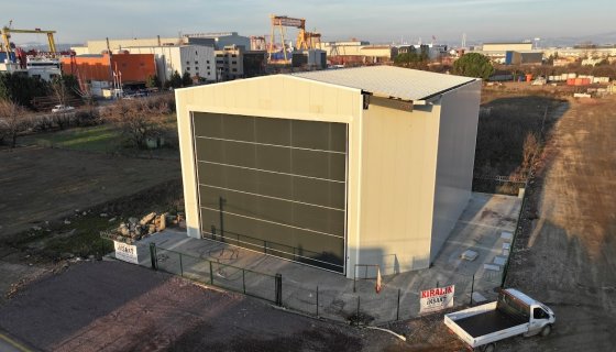 400 M² Çelik Yapı İnşaatı