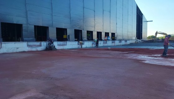 10.100 M² Kapalı Alan Çelik Yapı İnşaatı