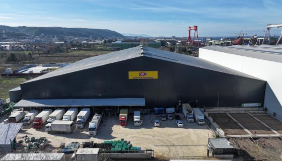 10.100 M² Kapalı Alan Çelik Yapı İnşaatı